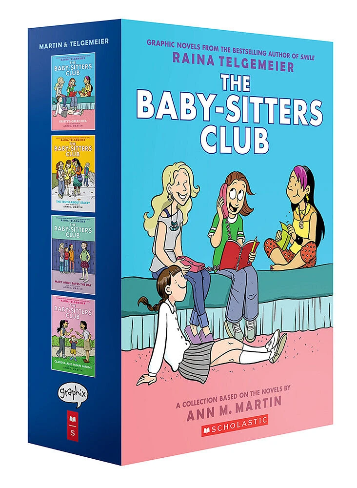 The Baby-sitters Club #1-4 Graphic Novel Box Set - Édition anglaise