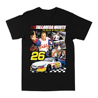 Talladega Nights- Collage Black T-Shirt