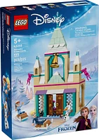 LEGO Disney La Reine des neiges Le château de la Reine des neiges à Arendelle, Ensemble de jeu de construction, Modèle avec minipoupée Elsa 43265