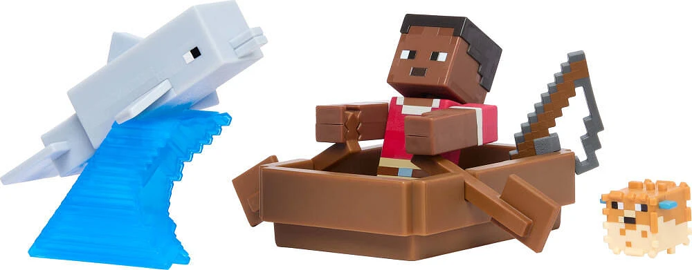 Minecraft Figurine Sailor Zuri et accessoires 2-Pack, 3.25-inch Scale Collectible Sets