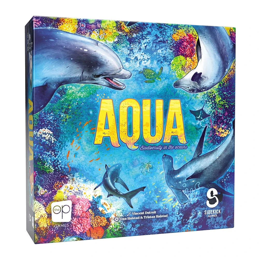 USAopoly AQUA Jeu De Plateau - Édition anglaise