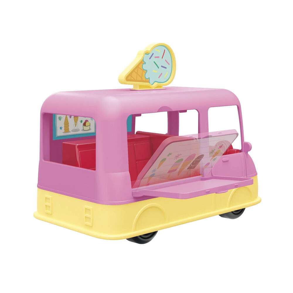 Peppa Pig Peppa's Adventures, Peppa et le camion de glace, jouet préscolaire - Édition française - Notre exclusivité
