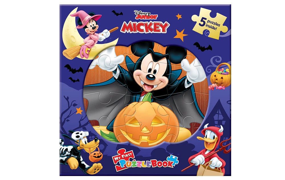 Disney Mickey Halloween - My First Puzzle Book