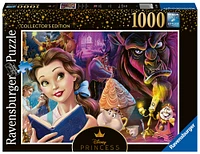 Ravensburger Disney Princess Heroines No.2 - Puzzle 1000 pièces La Belle et la Bête