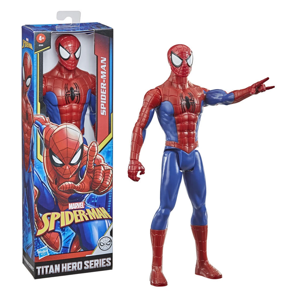 Marvel Spider-Man Titan Hero Series Spider-Man 12-Inch-Scale Super Hero Action Figure Toy