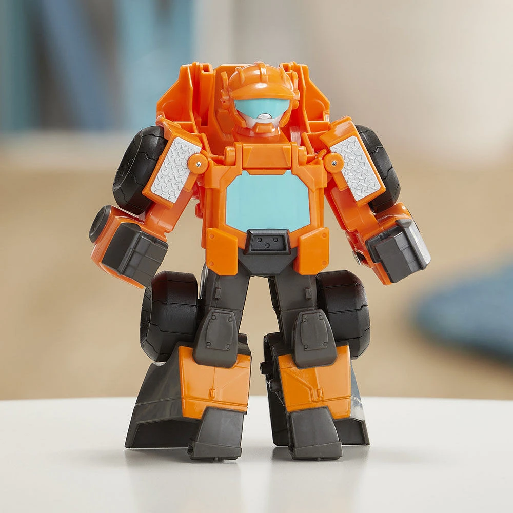 Transformers Rescue Bots Academy Wedge the Construction Bot Action Figure