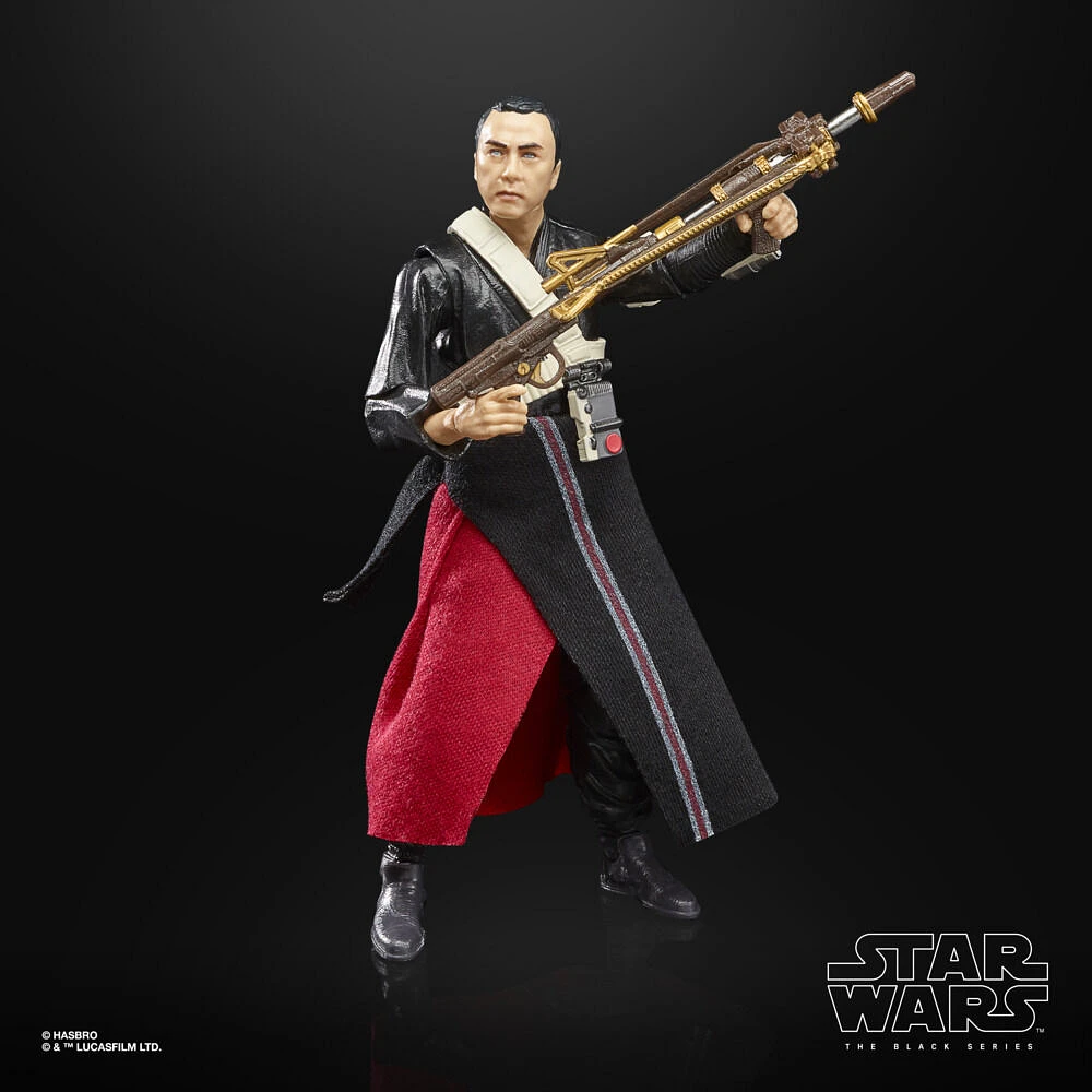 Star Wars The Black Series Chirrut Îmwe 6-Inch-Scale Rogue One: A Star Wars Story Collectible Action Figure