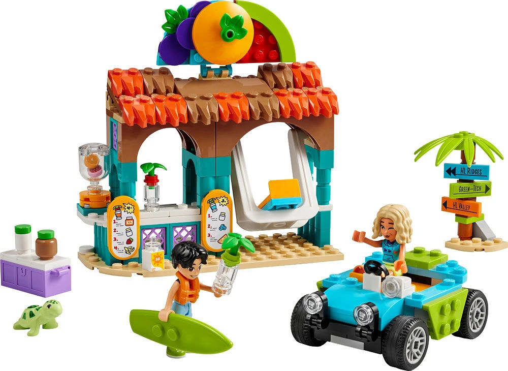 LEGO Friends Beach Smoothie Stand, Kids' Play Food Set, Gift Idea for Girls and Boys 42625