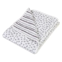 Trend Lab Gray Cloud Knit Blanket