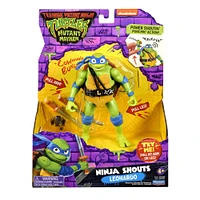 Teenage Mutant Ninja Turtles: Mutant Mayhem Leonardo Deluxe Ninja Shouts Figure