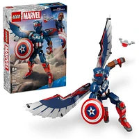 Jouet à construire LEGO Marvel La figurine à construire du nouveau Capitaine America 76296