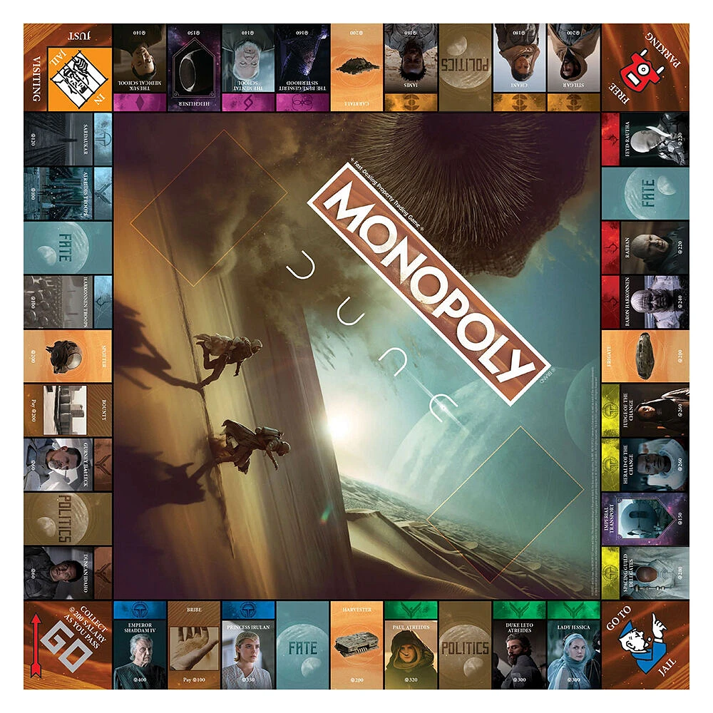 USAopoly MONOPOLY: Dune - Édition anglaise