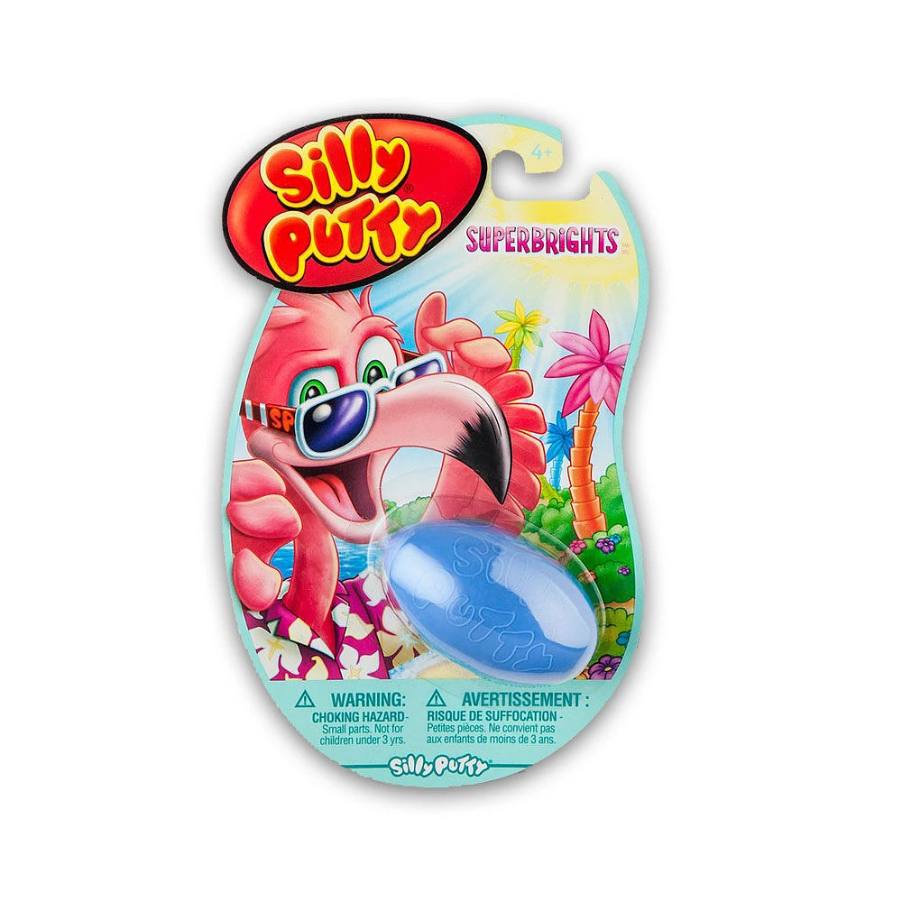 Silly Putty est une substance qui bondit comme du caoutchouc et s'étire comme de la tire