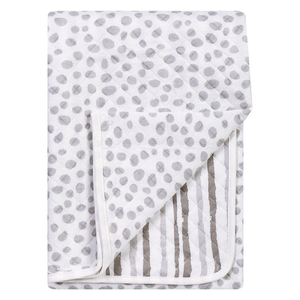 Trend Lab Gray Cloud Knit Blanket