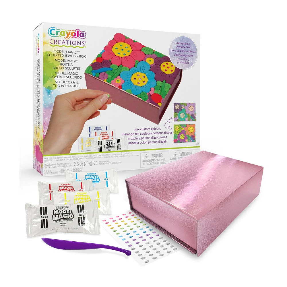 Crayola Creations Model Magic Sculpted Jewelry Box