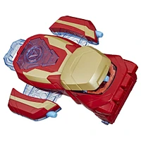 Marvel Avengers Iron Man Blaster Arc, blaster de déguisement avec 3 fléchettes NERF