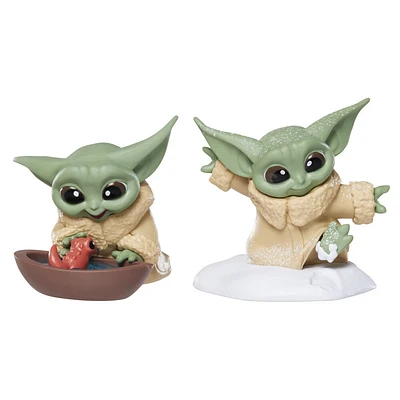 Star Wars The Bounty Collection, pack de 2 figurines statiques de collection de 5,5 cm, Grogu et ami têtard