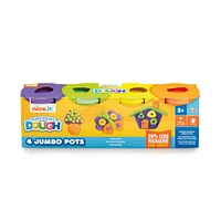 Nick Jr. Ready Steady Dough 4 Jumbo Pots Assortment - R Exclusive - Styles May Vary