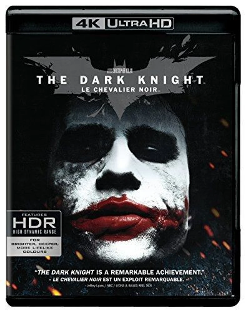 The Dark Knight (UHD/ BD/ BIL) (4K Ultra HD) [Blu-ray]