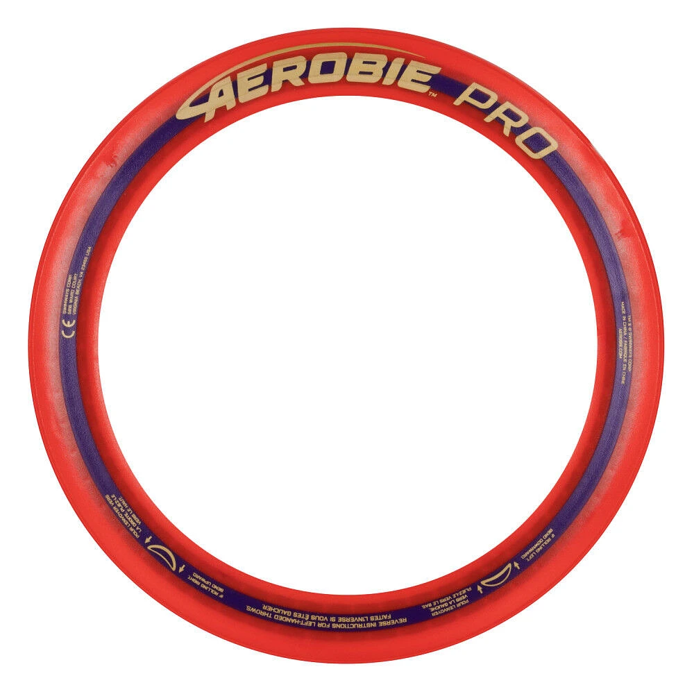 Aerobie Pro Ring Outdoor Flying Disc, 14 inches, Orange