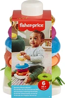  Fisher-Price - Sensory Rock-A-Stack Roly-Poly Stacking Toy with Fine Motor Activities for Babies - R Exclusive