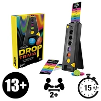 Drop Trivia Game, Electronic Party Board Game from Trivial Pursuit - English Edition