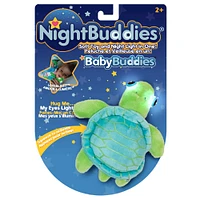 BabyBuddies 5" Mini Plush Light-Up Eyes Sleepy Seraphina Turtle Green