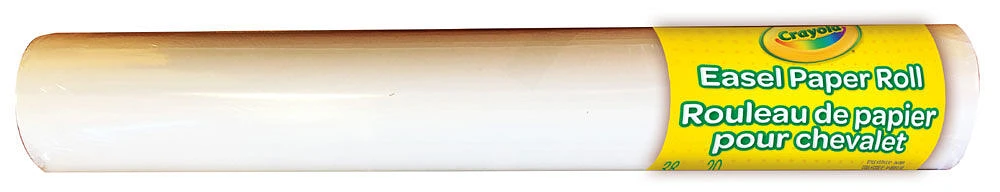 Crayola White Easel Paper Roll, 65'