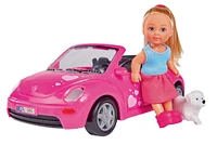 Evi L - Evi Avec Voiture Beetle(23cm)