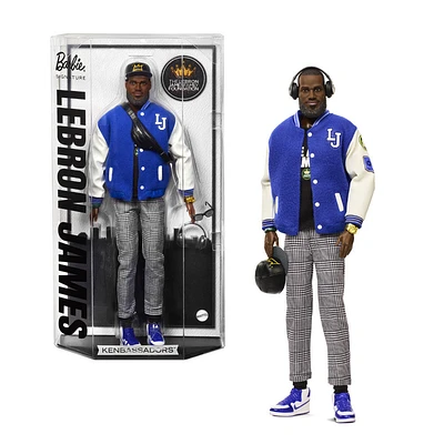 ​Barbie Signature LeBron James Kenbassadors Doll Collectible with Varsity Bomber Jacket Outfit & Accessories - Coming Soon