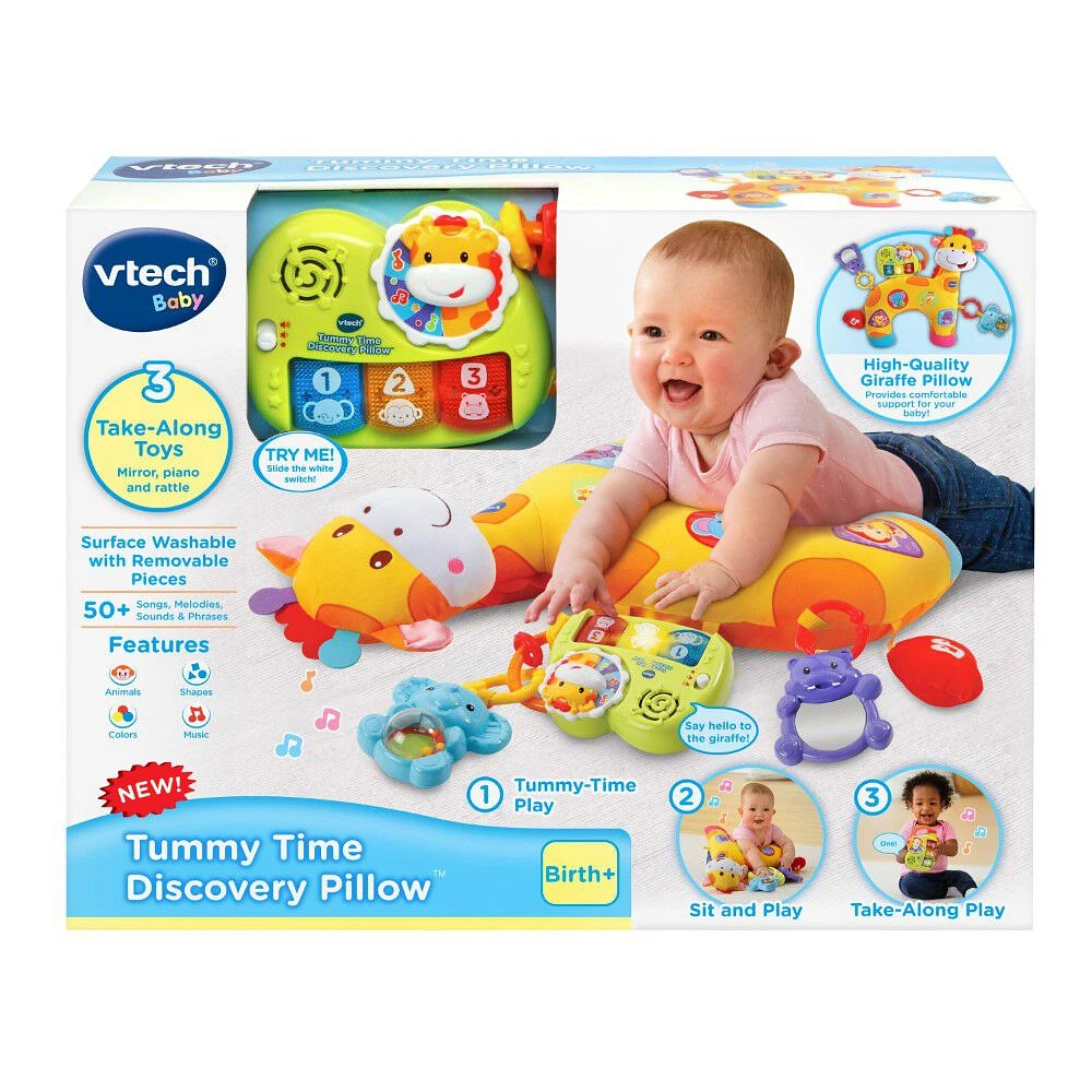 Tummy Time Discovery Pillow