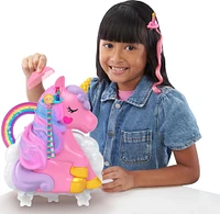 Polly Pocket Rainbow Unicorn Salon Playset