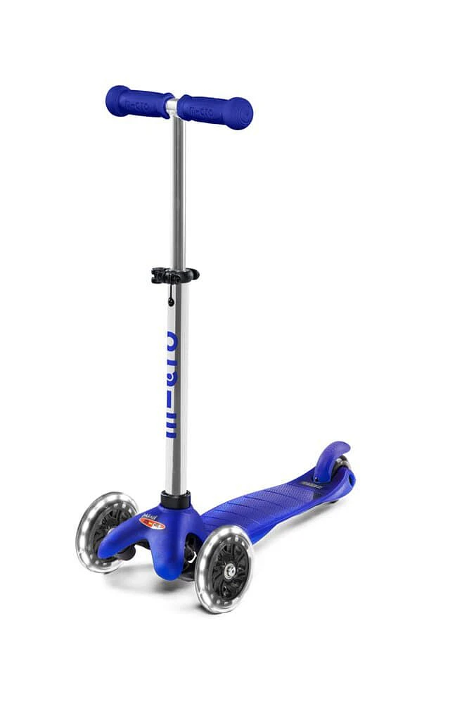 Trottinette Micro Mini Plus Led/Bleu