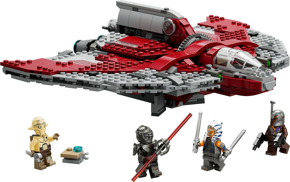 LEGO Star Wars La navette T-6 Jedi d'Ahsoka Tano 75362 Ensemble de jeu de construction (599 pièces)