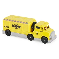 PAW Patrol, True Metal Rubble Collectible Die-Cast Toy Trucks, Big Truck Pups Series 1:55 Scale