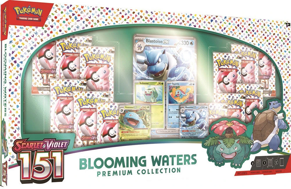 Pokémon Blooming Waters Premium Collection - English Edition