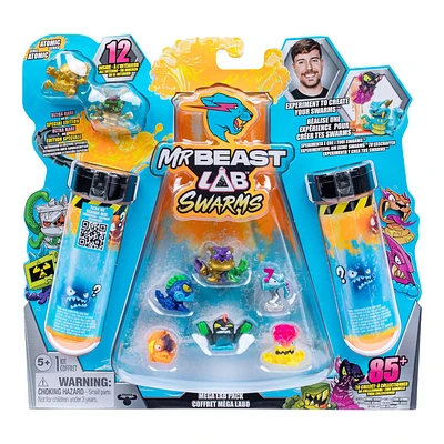 Pack de 12 Mega Labs de la série Atomic de MrBeast Lab