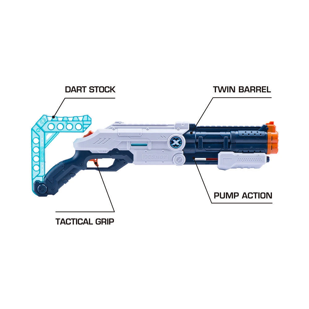 X-Shot Excel Vigilante Foam Dart Blaster (24Darts)