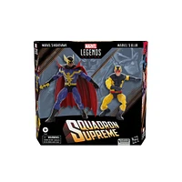 Hasbro Marvel Legends Series, Nighthawk et Blur, Pack de 2 figurines de 15 cm des bandes dessinées