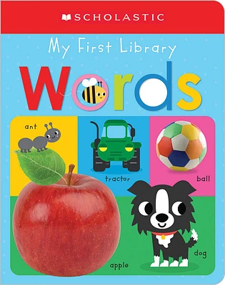 Scholastic - Scholastic Early Learners: My First Words - Édition anglaise