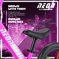 Yvolution Neon Dynamo Balance Bike - Pink