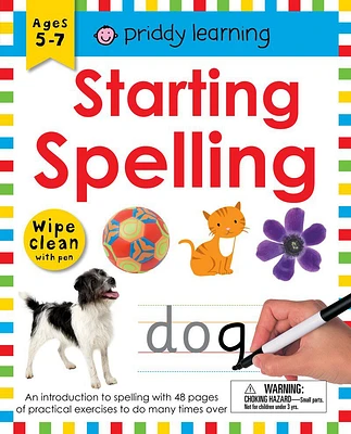 Wipe Clean Workbook: Starting Spelling - English Edition