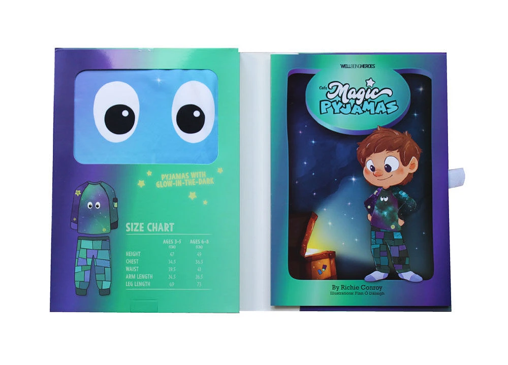 Wellbeing Heroes' My Magic PJs - Ages 6-8 - English Edition