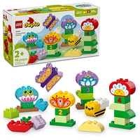 LEGO DUPLO Town Creative Garden & Flowers Building Toy Playset - Preschool Learning & Educational Toy - 10444