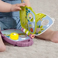 Fisher-Price Livre Interactif Singe Violet, avec lumières et sons - Édition anglaise