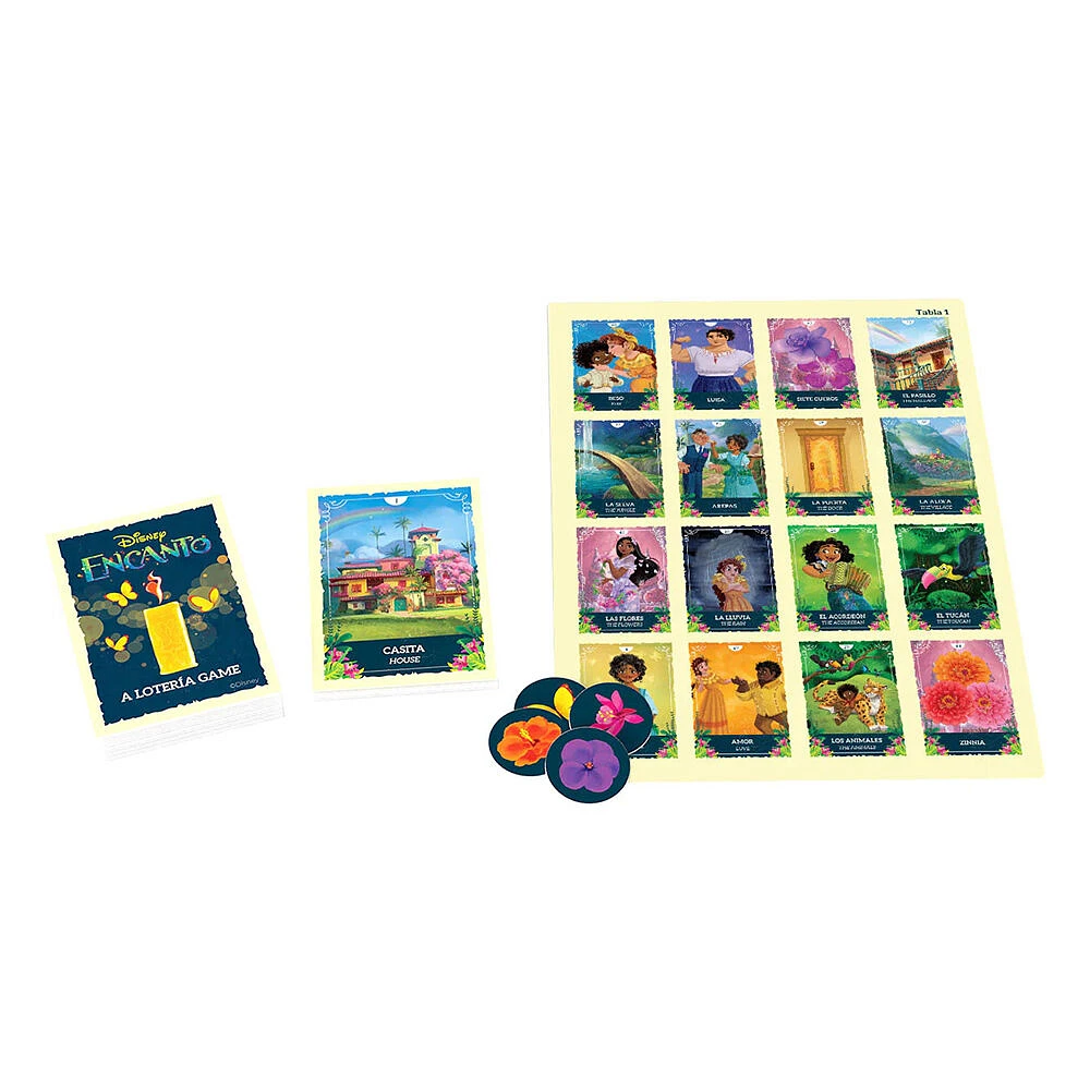 USAopoly Loteria: Disney Encanto - English Edition