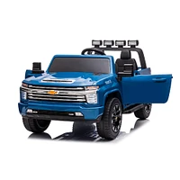 Voltz Toys 12V Chevrolet Silverado, Blue