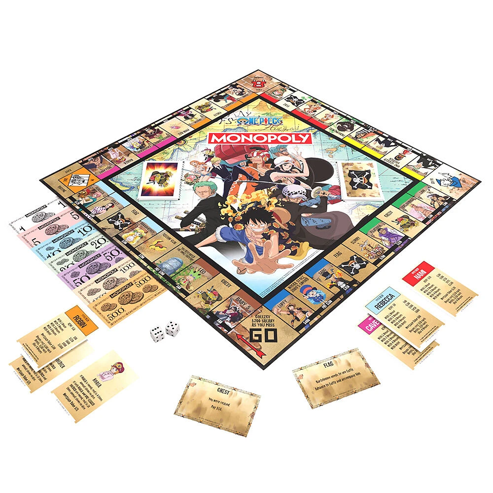 USAopoly MONOPOLY: One Piece - English Edition