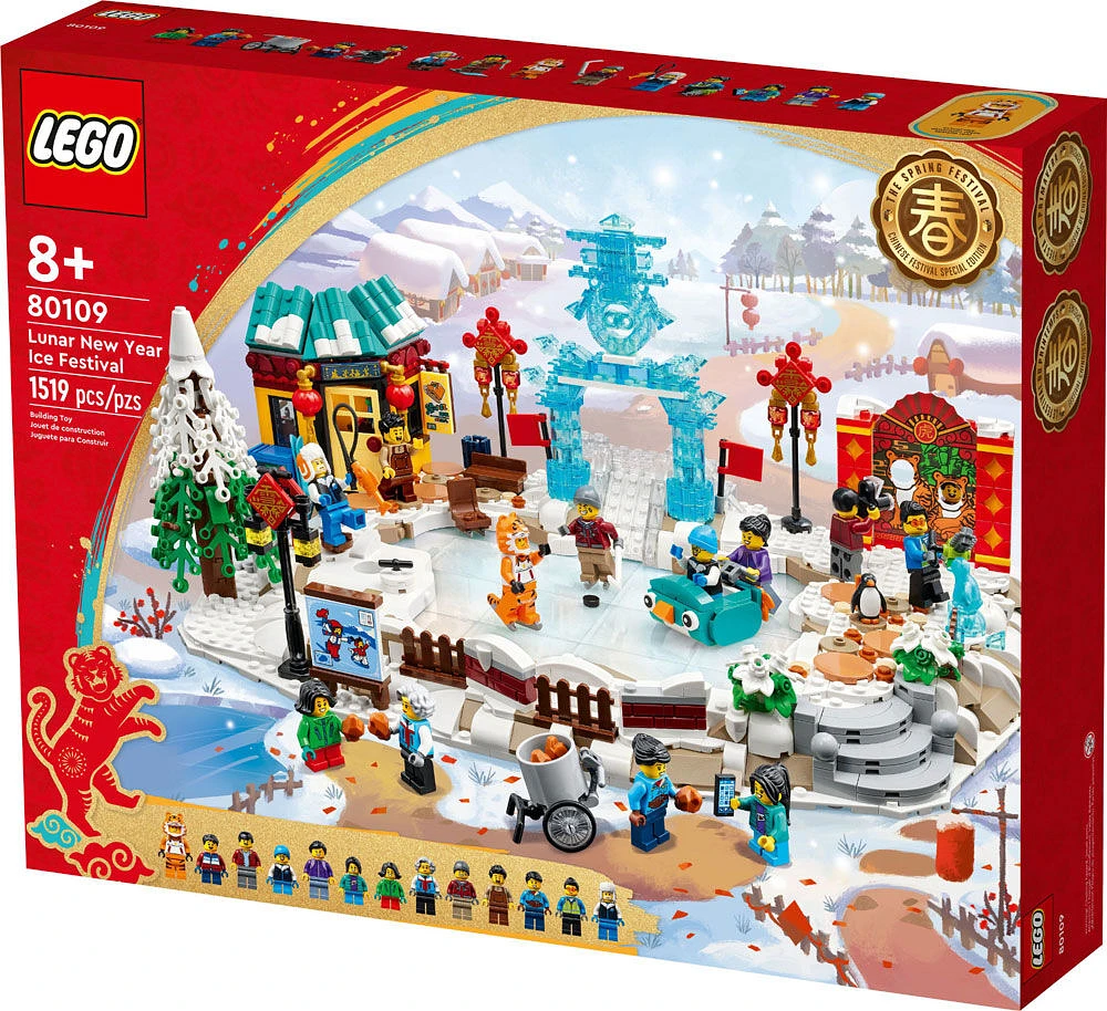 LEGO Festival de glace du Nouvel An lunaire 80109 Ensemble de construction (1 519 pièces)