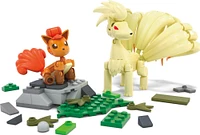 MEGA - Pokémon - Coffret Évolution Goupix (145 pièces), 2 figurines